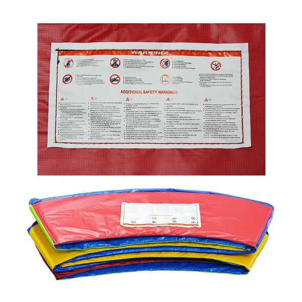16 FT Kids Trampoline Pad Replacement Mat Reinforced Outdoor Round Spring Cover Deals499