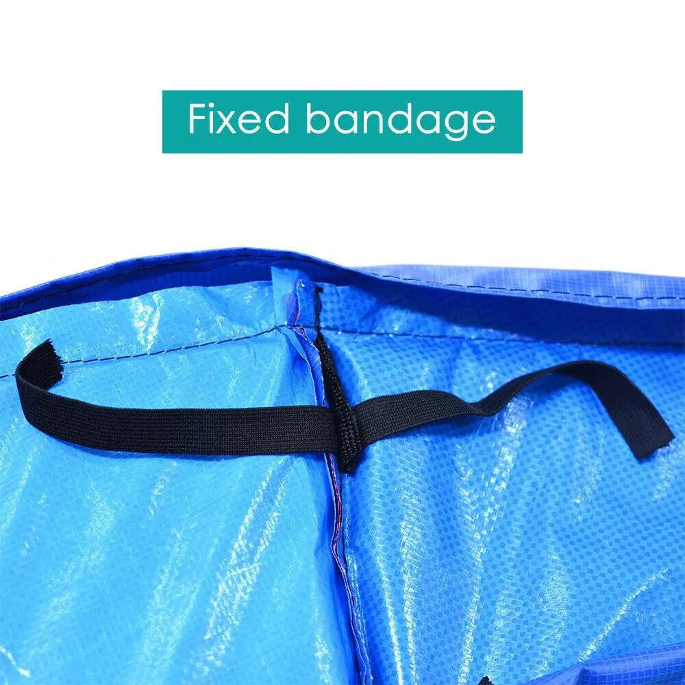 16 FT Kids Trampoline Pad Replacement Mat Reinforced Outdoor Round Spring Cover Deals499
