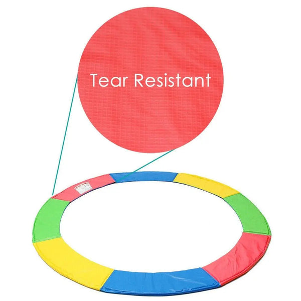 16 FT Kids Trampoline Pad Replacement Mat Reinforced Outdoor Round Spring Cover Deals499