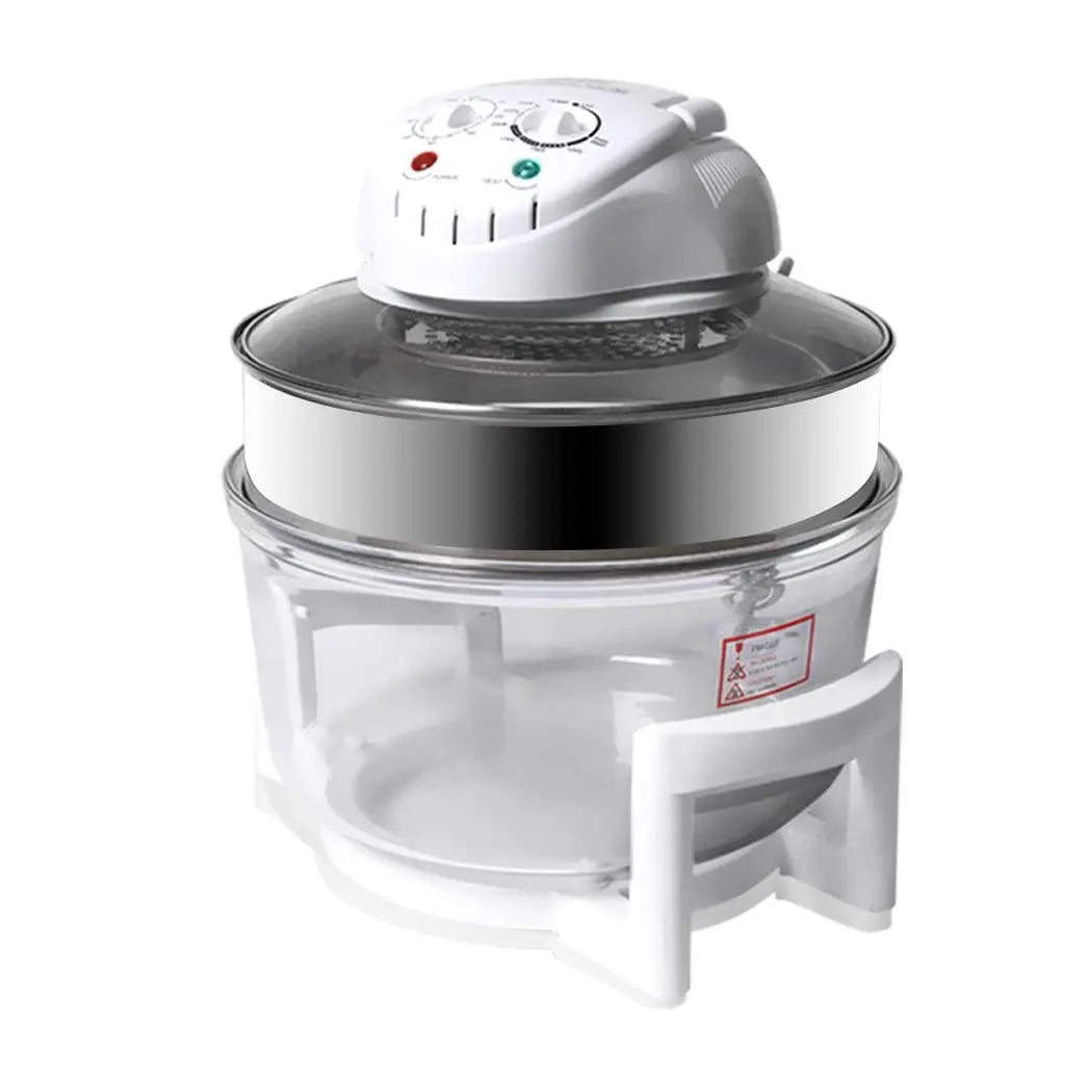 17L Turbo Convection Oven Halogen Cooker Low Fat Electric Air Fryer White Deals499