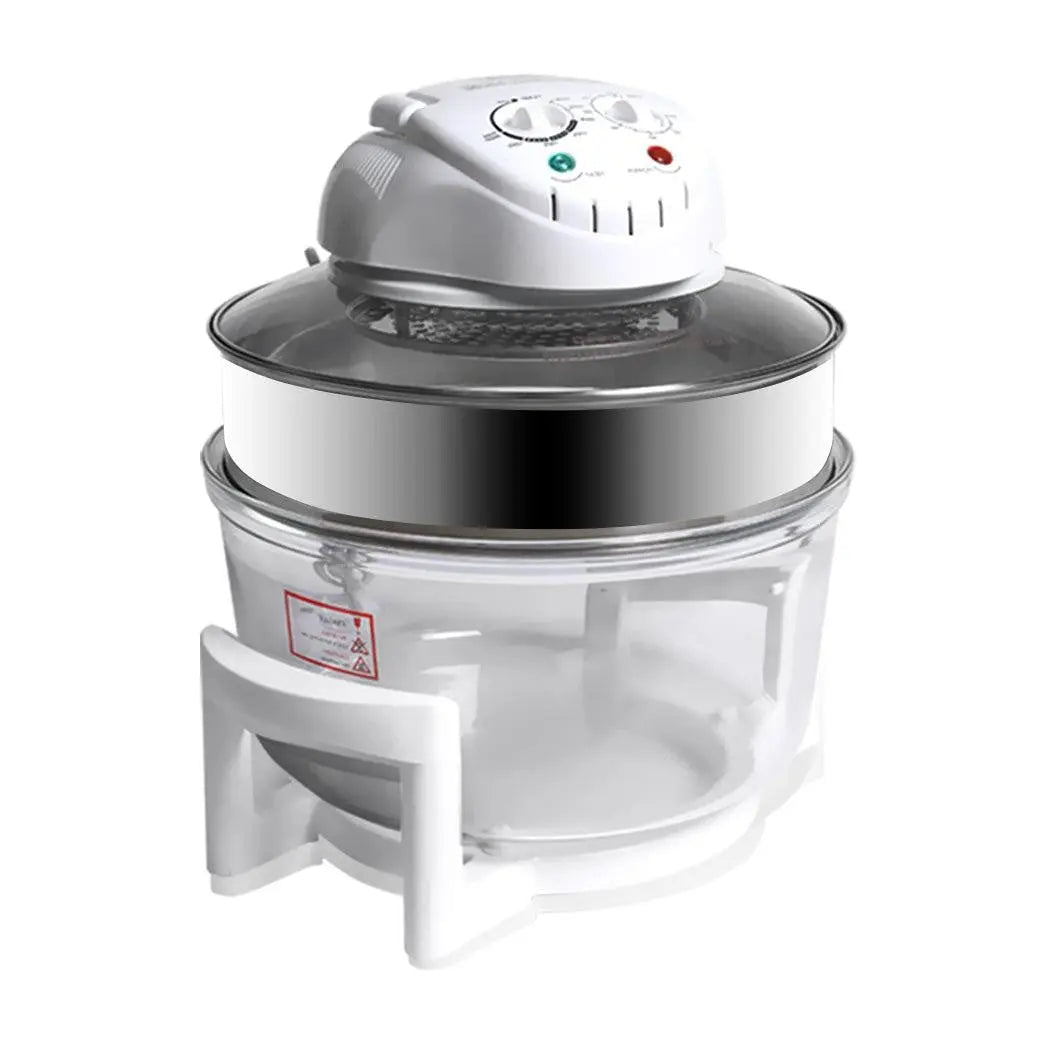 17L Turbo Convection Oven Halogen Cooker Low Fat Electric Air Fryer White Deals499