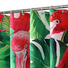 180x200cm Flamingo Print Waterproof Bathroom Shower Crutain with 12 Hooks Deals499