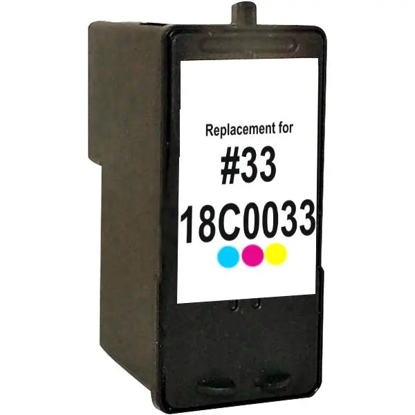 18C0033 / no.33 Remanufactured Inkjet Cartridge LEXMARK