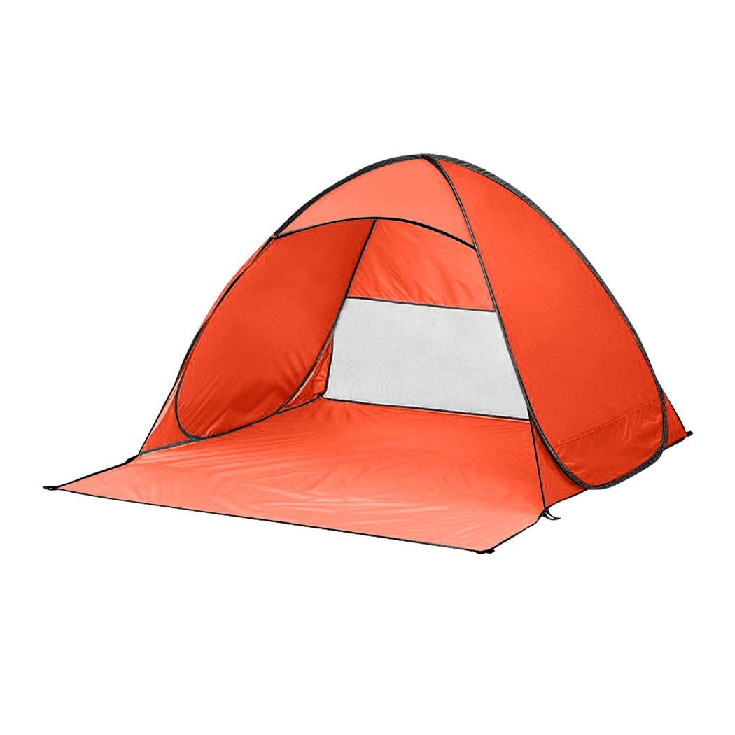 Mountview Pop Up Beach Tent Caming Portable Shelter Shade 4 Person Tents Fish Deals499