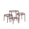 Levede Plant Stand Outdoor Indoor Metal Flower Pots Rack Corner Planter Shelf Deals499