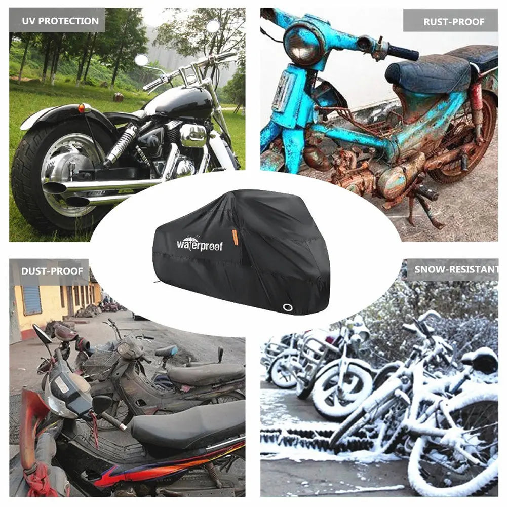 2 Bikes Heavy Duty Waterproof Bicycle Bike Cover Cycle Outdoor UV Protection Deals499
