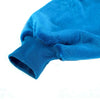 2 Pcs DreamZ Plush Fleece Sherpa Hoodie Sweatshirt Huggle Blanket Pajamas Navy DreamZ
