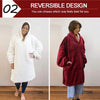 2 Pcs DreamZ Plush Fleece Sherpa Hoodie Sweatshirt Huggle Blanket Pajamas Red DreamZ