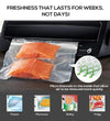 2 Rolls Vacuum Food Sealer Seal Bags Rolls Saver Storage Commercial Grade 22cm Deals499