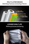 2 Rolls Vacuum Food Sealer Seal Bags Rolls Saver Storage Commercial Grade 22cm Deals499