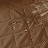 2 Seater Sofa Covers Quilted Couch Lounge Protectors Slipcovers Brown Deals499