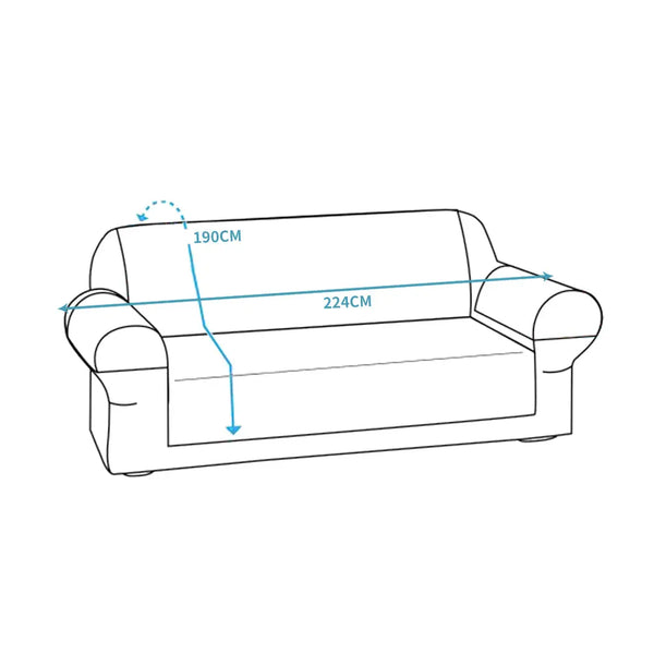 2 Seater Sofa Covers Quilted Couch Lounge Protectors Slipcovers Teal Deals499
