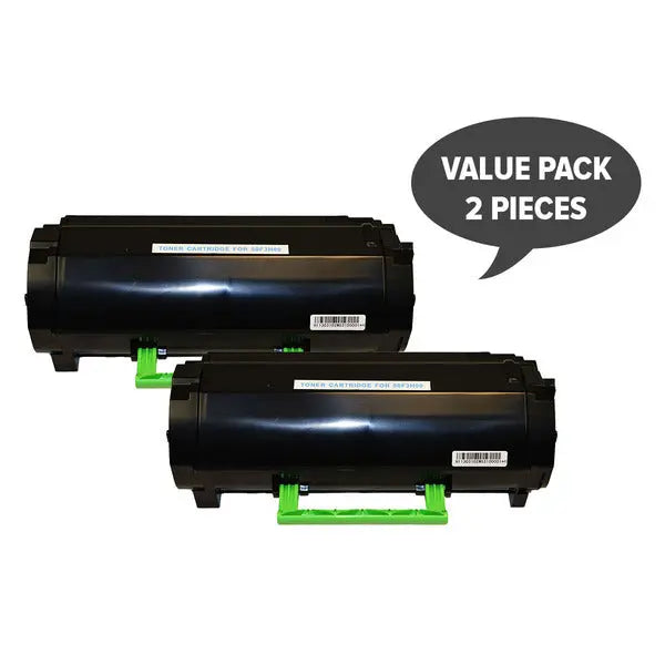 2 x 50F3H00 #503H Premium Generic Toner LEXMARK