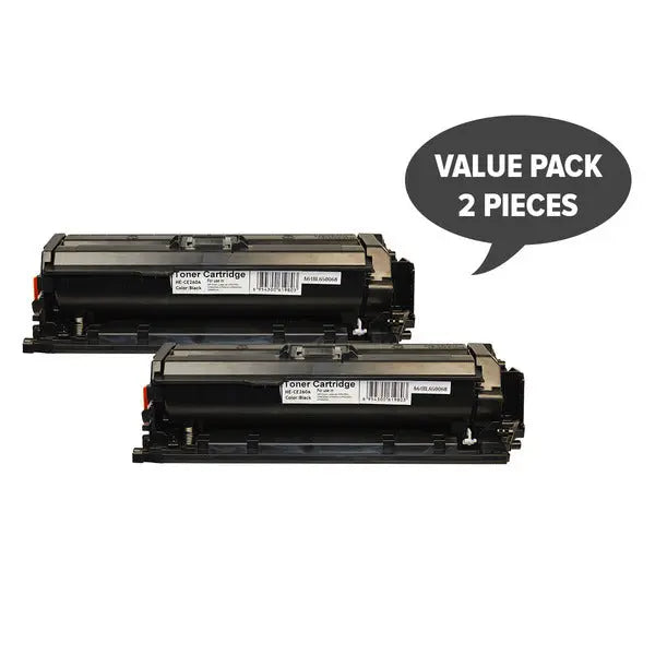 2 x CE260A #647 Premium Generic Toner HP