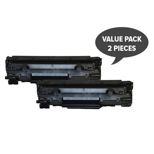 2 x CE278 HP #78A Cart326 Black Generic Toner HP
