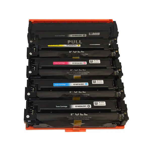 #201A Series Premium Generic Toner Cartridge PLUS extra Black set (5 cartridges) HP