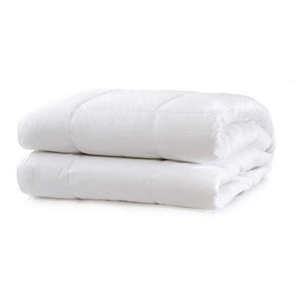 Royal Comfort Fitted Foam Cover Underlay Goose Mattress Topper 1000GSM Queen White Deals499