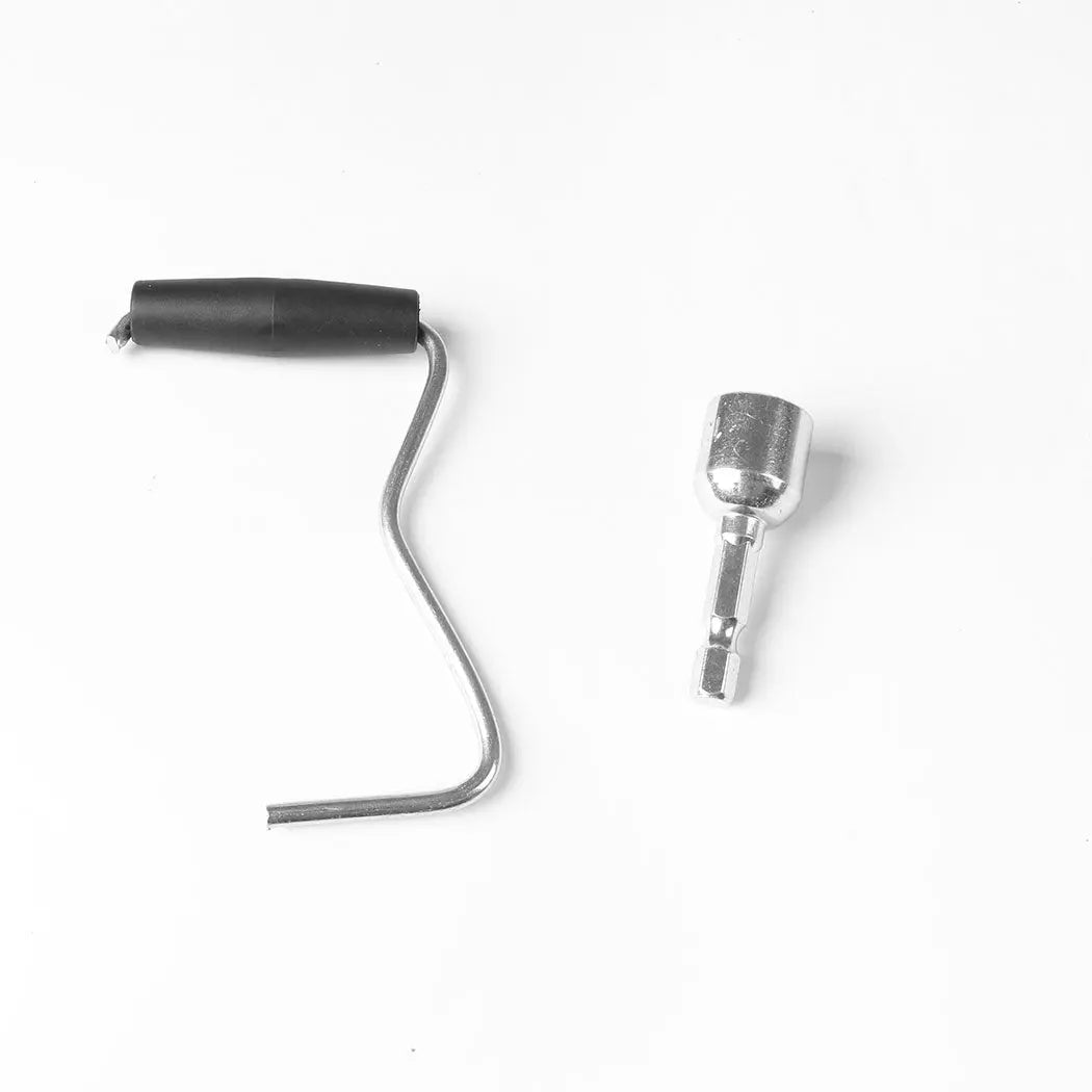 20Pcs Tent Pegs Heavy Duty Screw Steel In Ground Camping Stakes Outdoor Canopy Deals499
