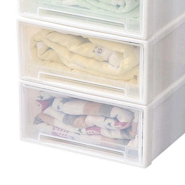 Storage Drawers Set Cabinet Tool Organiser Box Drawer Plastic Stackable Deals499