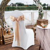 20x Satin Chair Sashes Cloth Cover Wedding Party Event Decoration Table Runner Deals499