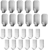23 Pieces Stainless Steel Waterproof Self Adhesive Dual Wall Hooks for Bathroom, Bedroom and Kitchen Deals499