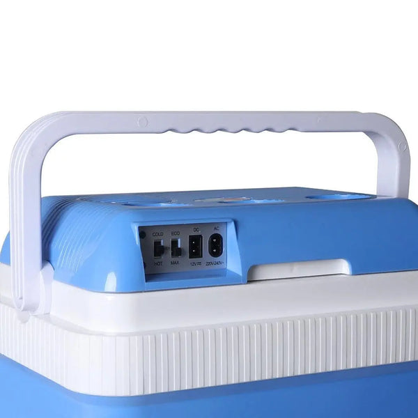 24L Cool Ice Insulated Box Cooler Cooling Heating Portabl Storage Camping Fridge Deals499