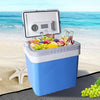 24L Cool Ice Insulated Box Cooler Cooling Heating Portabl Storage Camping Fridge Deals499
