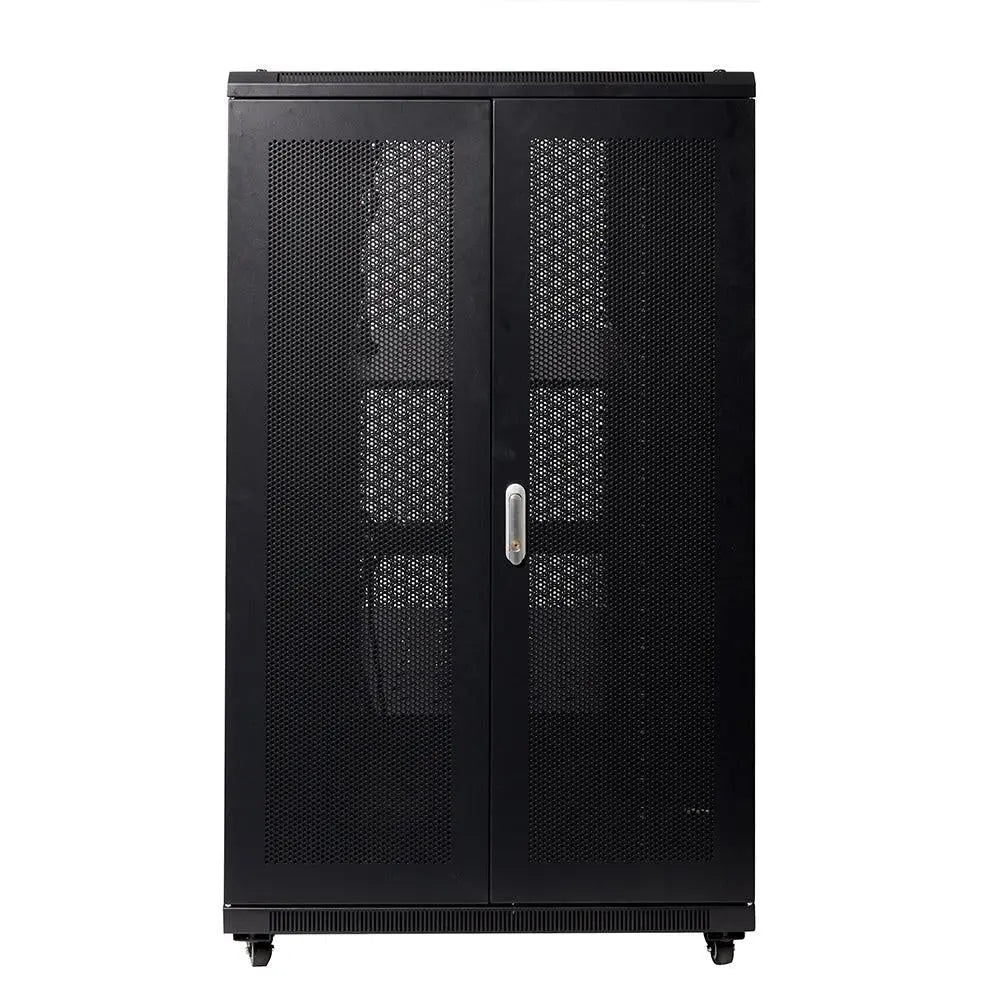 27RU 800mm Wide x 1000mm Deep Server Rack with Bi-Fold Mesh Doors Deals499
