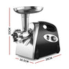 2800W Electric Meat Grinder Mincer Sausage Filler Kibbe Maker Stuffer Kitchen Black Deals499