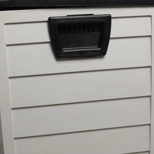 290L Outdoor Storage Box Garden Lockable Toys Tools Container Waterproof Indoor Deals499