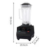 2L Commercial Blender Mixer Food Processor Juicer Smoothie Ice Crush Maker Black Deals499