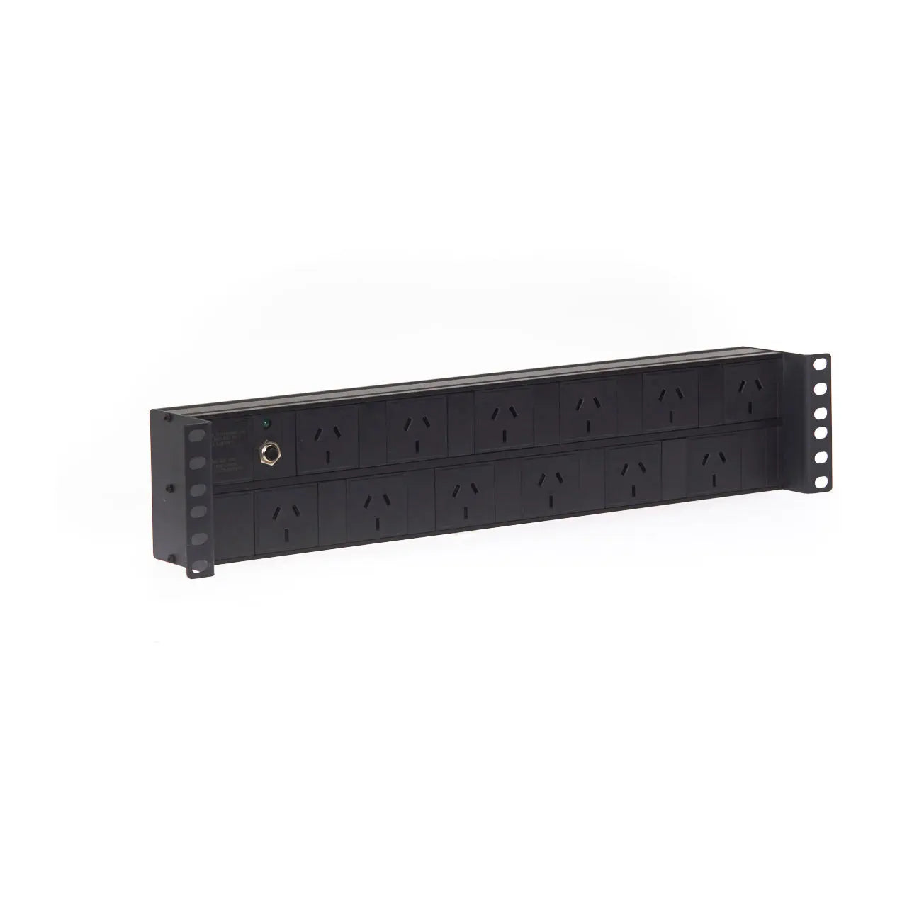 2RU 12 Way GPO Horizontal PDU RECESSED Rack Mount Power Rail Deals499