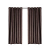 2X Blockout Curtains Blackout Curtain Bedroom Window Eyelet Taupe 140CM x 230CM Deals499