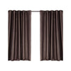 2X Blockout Curtains Blackout Curtain Bedroom Window Eyelet Taupe 180CM x 213CM Deals499
