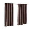 2X Blockout Curtains Blackout Curtain Bedroom Window Eyelet Taupe 300CM x 230CM Deals499