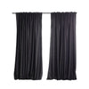 2X Blockout Curtains Curtain Blackout Bedroom 180cm x 230cm Dark Grey Deals499