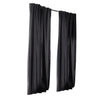 2X Blockout Curtains Curtain Blackout Bedroom 180cm x 230cm Dark Grey Deals499