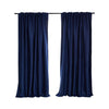 2X Blockout Curtains Curtain Blackout Bedroom 180cm x 230cm Navy Deals499