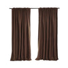 2X Blockout Curtains Curtain Blackout Bedroom 180cm x 230cm Stone Deals499