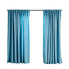 2X Blockout Curtains Curtain Living Room Window Blue 132CM x 213CM Deals499