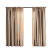 2X Blockout Curtains Curtain Living Room Window Buff 132CM x 213CM Deals499