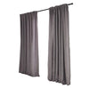 2X Blockout Curtains Curtain Living Room Window Grey 140CM x 230CM Deals499
