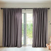 2X Blockout Curtains Curtain Living Room Window Grey 140CM x 230CM Deals499