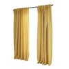 2X Blockout Curtains Curtain Living Room Window Mustard 132CM x 213CM Deals499