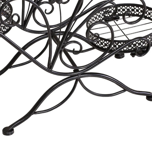 2X Plant Stand Outdoor Indoor Flower Pot Metal Corner Shelf Garden Home Decor AU Deals499