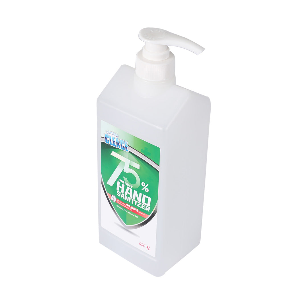 Cleace 2x Hand Sanitiser Sanitizer Instant Gel Wash 75% Alcohol 1000ML Deals499