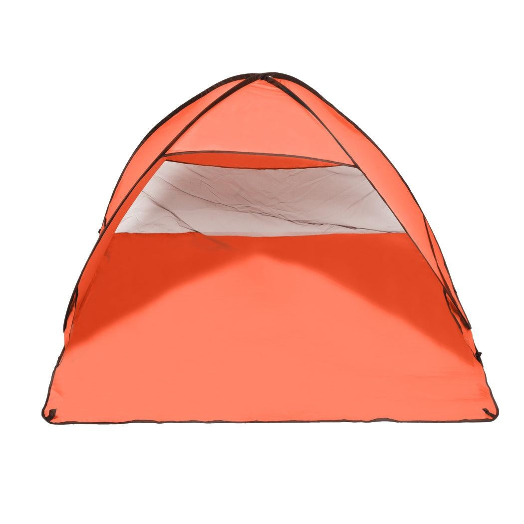 Mountview Pop Up Beach Tent Caming Portable Shelter Shade 4 Person Tents Fish Deals499