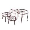 Levede Plant Stand Outdoor Indoor Metal Flower Pots Rack Corner Planter Shelf Deals499