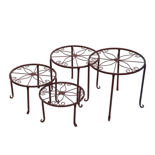 Levede Plant Stand Outdoor Indoor Metal Flower Pots Rack Corner Planter Shelf Deals499