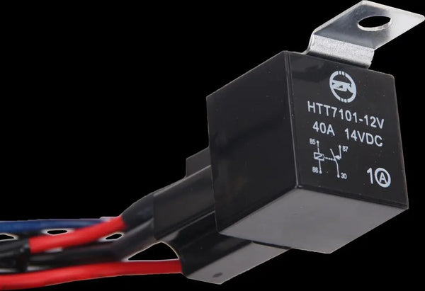 2way LED Universal Driving light Wiring Loom Harness 12V 24V 40A Relay Switch Deals499